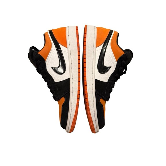 Nike Air Jordan 1 Low Men’s Size 8.5 White/Black-Starfish Shattered Backboard - Picture 5 of 10